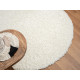 Kusový koberec My Shaggy creme kruh