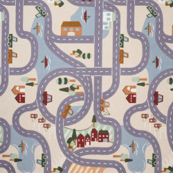 Dětský metrážový koberec Scanroad 39 - neúčtujeme odřezky z role