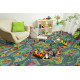 Dětský metrážový koberec Little Village 99