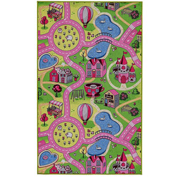 Dětský kusový koberec silnice Sweet Town