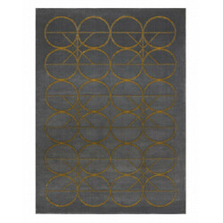 Kusový koberec Emerald 1010 grey and gold