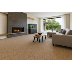 Metrážový koberec Balance 92 hnědý