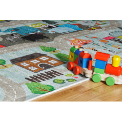 Dětský kusový koberec Torino kids 231 STREET