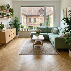 Vinylová podlaha kliková Canadian Design Herringbone Jägerndorf