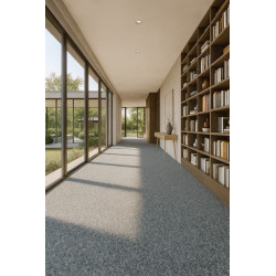 Metrážový koberec Rambo 37 šedý, zátěžový