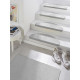 Sada 15ks nášlapů na schody: Fancy 103006 šedé, samolepící