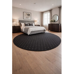 Kusový koberec Udinese antracit kruh