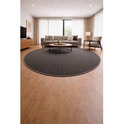 Kusový koberec Udinese hnědý kruh