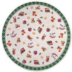 Kusový koberec Villeroy & Boch Toy's delight s potiskem 106193 Green, Multicolor kruh