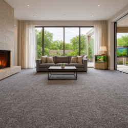 Metrážový koberec Velur Ultra stříbrný