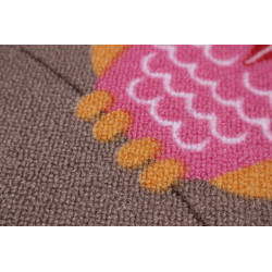 AKCE: 135x300 cm Dětský kusový koberec Little Owls - obšitý ze všech stran