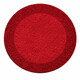 Kusový koberec Life Shaggy 1503 red kruh