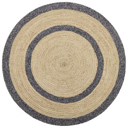 Ručně vázaný kusový koberec Nora J-48 Natural kruh