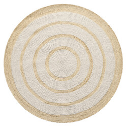 Ručně vázaný kusový koberec Ellara SM 05 Natural kruh