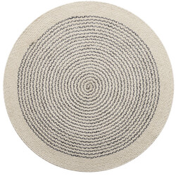 Ručně vázaný kusový koberec Orba J-49 Natural kruh