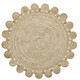 Ručně vázaný kusový koberec Hesper J-15 Natural kruh
