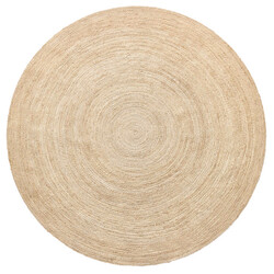 Ručně vázaný kusový koberec Rhea J-11 Natural kruh