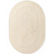 Kusový koberec Jute Braided 106007 Ivory ovál