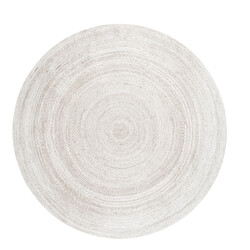 Kusový koberec Jute Braided 106321 White kruh