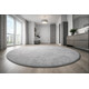 Kusový koberec Eton šedý 73 kruh
