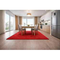 Kusový koberec Eton červený 15