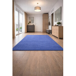 Kusový koberec Eton modrý 82