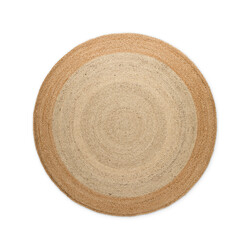 Kusový koberec Jutta 106225 Natur Ivory/Gold kruh