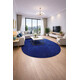 Kusový koberec Eton modrý 82 ovál