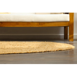 Kusový koberec Lola natur kruh