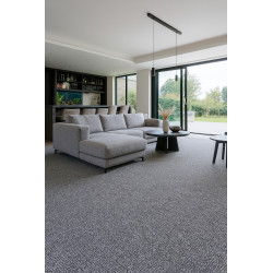 AKCE: 100x280 cm Metrážový koberec Balance 77 šedý