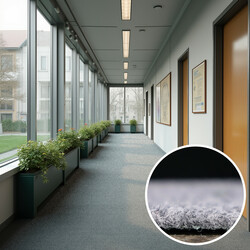 Umělá tráva Wembley šedá