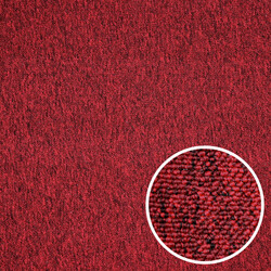 Metrážový koberec Balance 35 červený