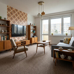 Metrážový koberec Balance 92 hnědý