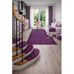 Nášlapy na schody Eton fialový obdélník, samolepící