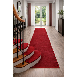 Nášlapy na schody Eton vínově červený obdélník, samolepící