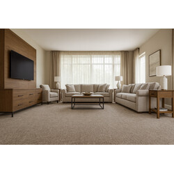 AKCE: 260x293 cm Metrážový koberec Dublin 907 hnědý