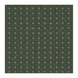 Kusový koberec Udinese zelený čtverec