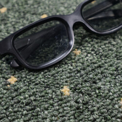 Kusový koberec Udinese zelený čtverec