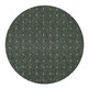 Kusový koberec Udinese zelený kruh