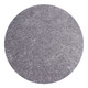 Kusový koberec Velur Ultra stříbrný kruh
