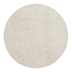 Kusový koberec Velur Ultra bílý kruh