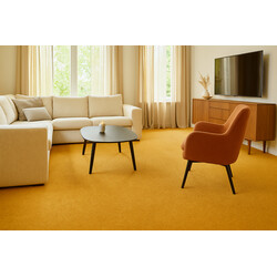 Metrážový koberec Cobalt SDN 64049 - AB hořčicový, zátěžový