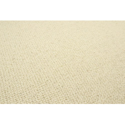 Metrážový koberec Alfawool 86 bílý