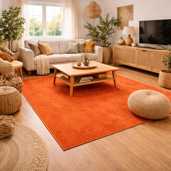 Kusový koberec Eton terra čtverec