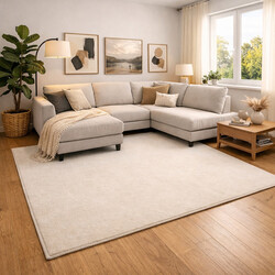 Kusový koberec Royal Lux 03 krémový čtverec