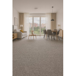 Metrážový koberec Texas 23 šedobéžový