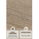 Běhoun Bouclé Jute 105975 Grey Brown