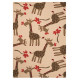 Dětský kusový koberec Bambini 103062 Giraffen 140x200 cm