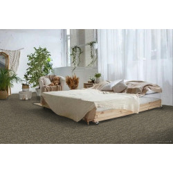 Metrážový koberec Lindau 80 Hnědý, zátěžový