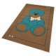 Dětský kusový koberec Bambini 103067 Teddybär 140x200 cm